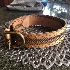 Another Line Leather Belt